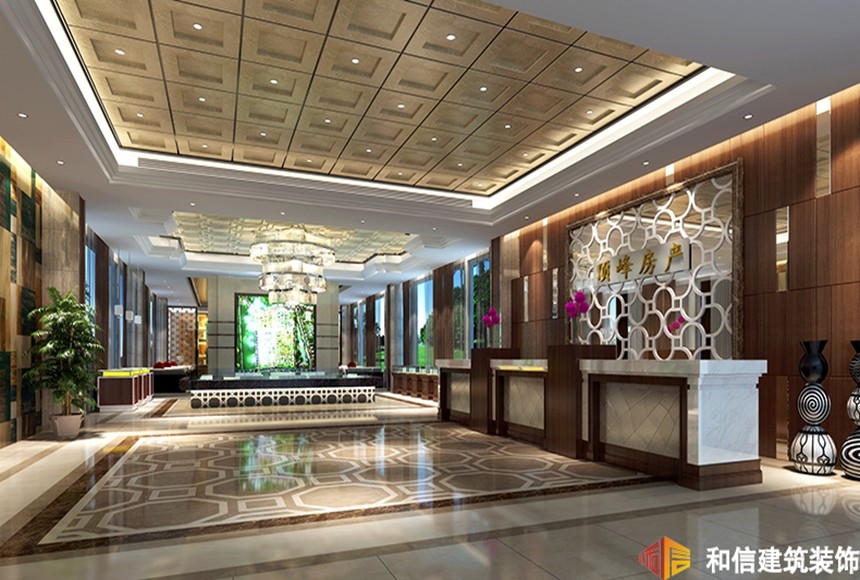 頂峰水岸銷售中心裝修設(shè)計
